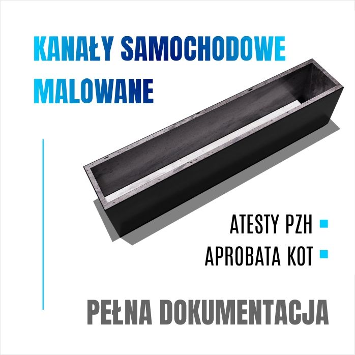 Kanał samochodowy betonowy gotowy piwniczka piwnica ogrodowa ziemianka