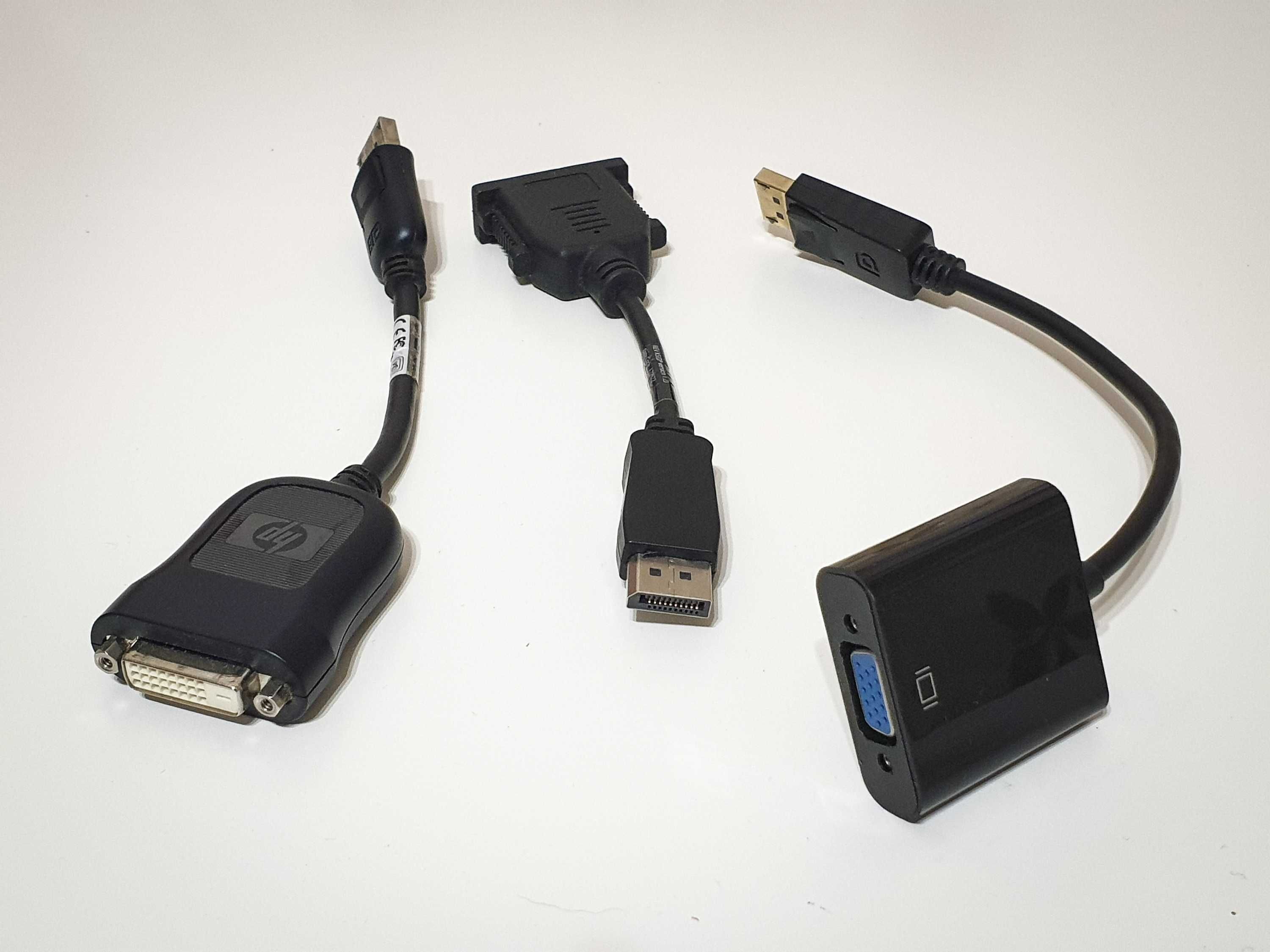 Моніторні перехідники VGA - Type C, DVI,VGA - DisplayPort