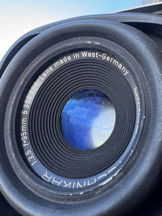 Średnioformatowy Linhof 220 (sample)