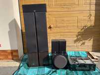 Zestaw Audio Yamaha RX-V363, Subwoofer  plus 5 głośników