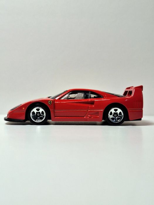 Ferrari F40 RED Shadow Box Gablotka prezent hot wheels