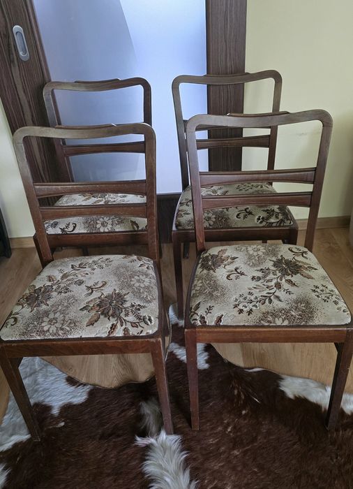 Stare krzesła 4 sztuki