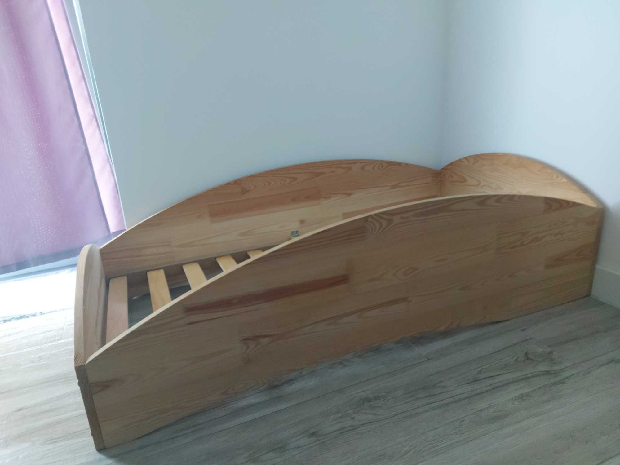 Cama de criança Mon Lit Cabane em madeira maciça (140 x 70)