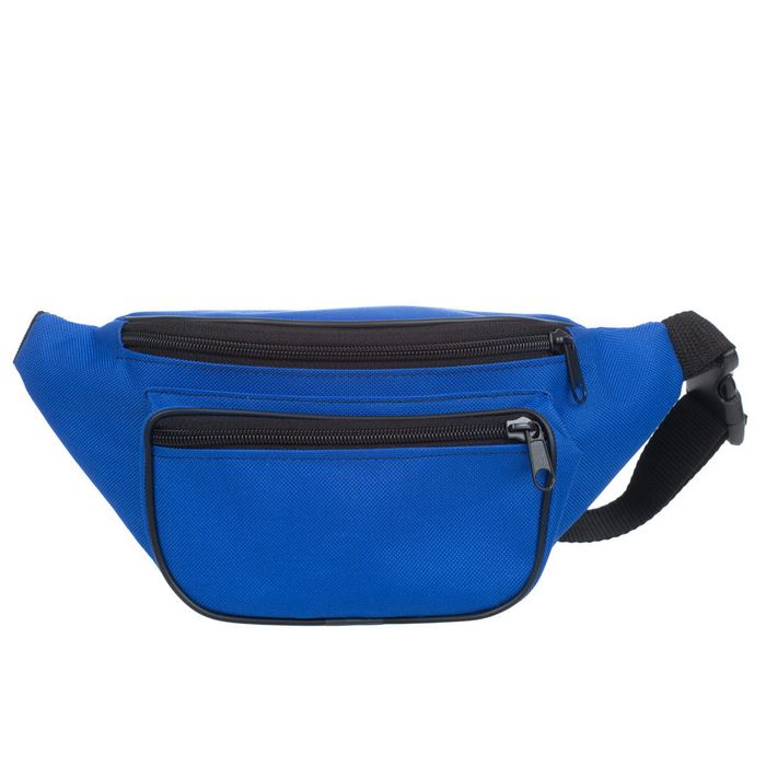 NERKA saszetka biodrówka solidna polska N001 chabrowa