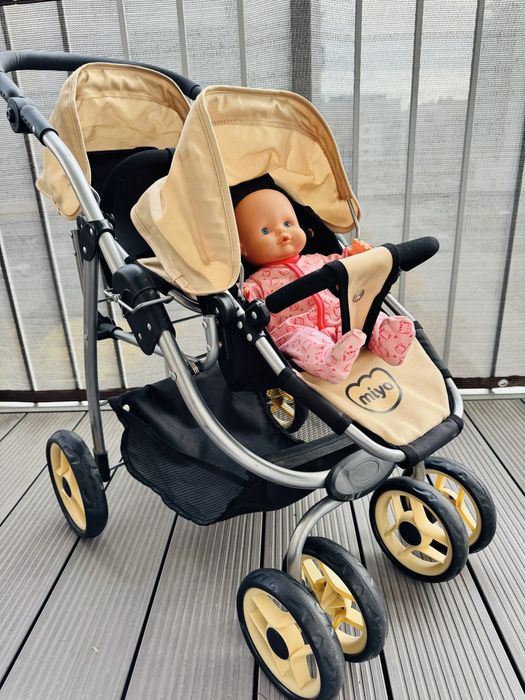 Wózek dla lalek Bliźniaków Miyo - idealny prezent