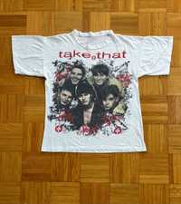 Koszulka Take That vintage 90’s rare print pop