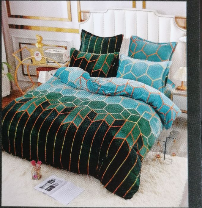 Постільні  велюрові комплекти полуторка