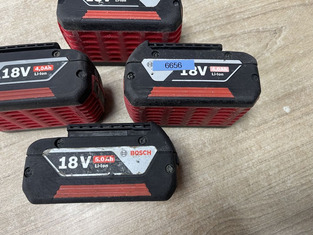 Bosch акумуляторні батареї 18V 4-5Ah