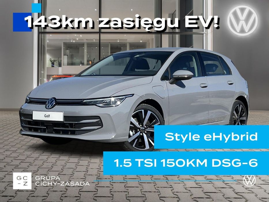 Volkswagen Golf 1.5 TSI Style eHybrid 150KM DSG 6-stopniowa |HAK|MATRIX LED|PLUG-IN|