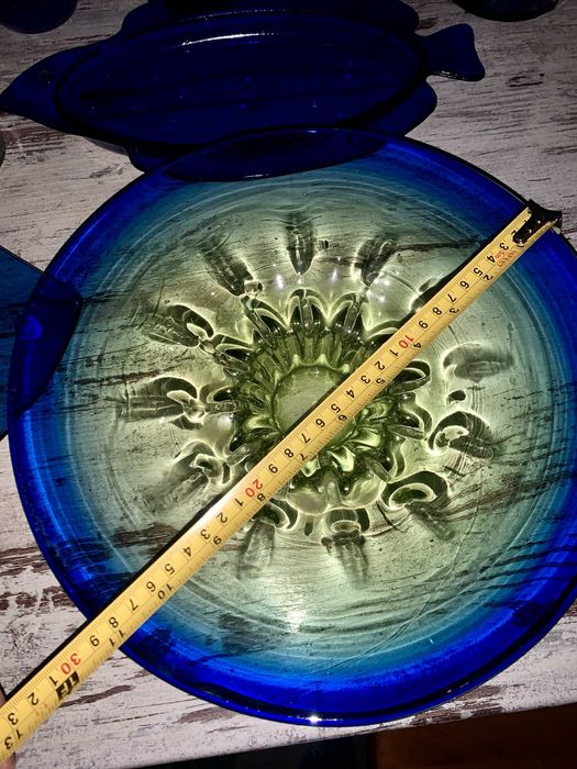 Ваза графин кувшин   блюдо селедочницв кобальт