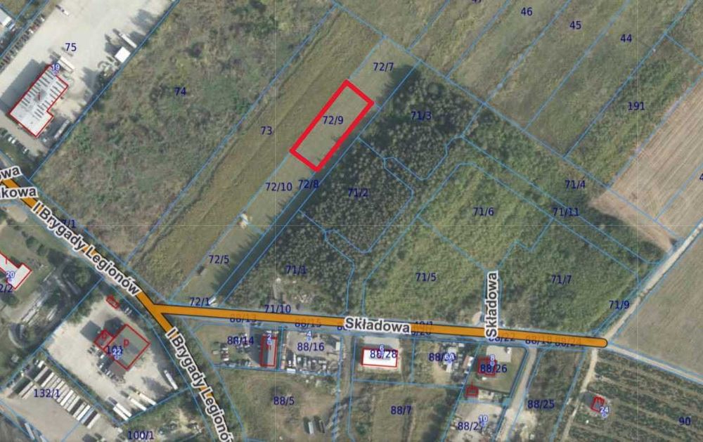Goleniów działka inwestycyjna
