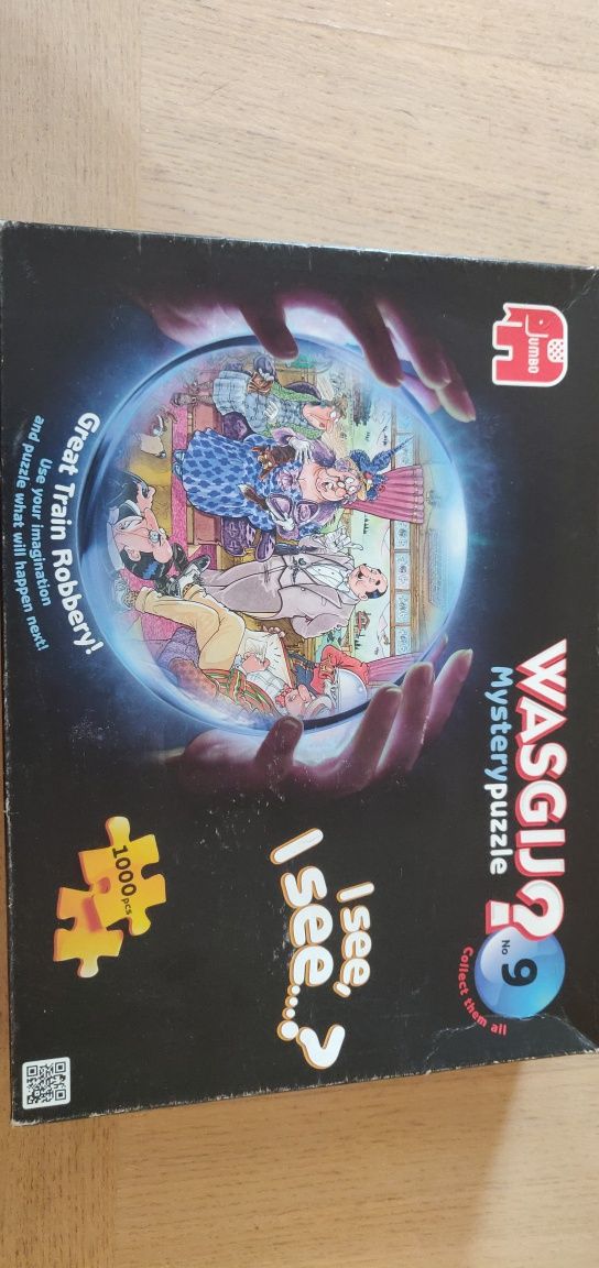 Пазли Wasgij - серія Mystery Puzzle, 1000