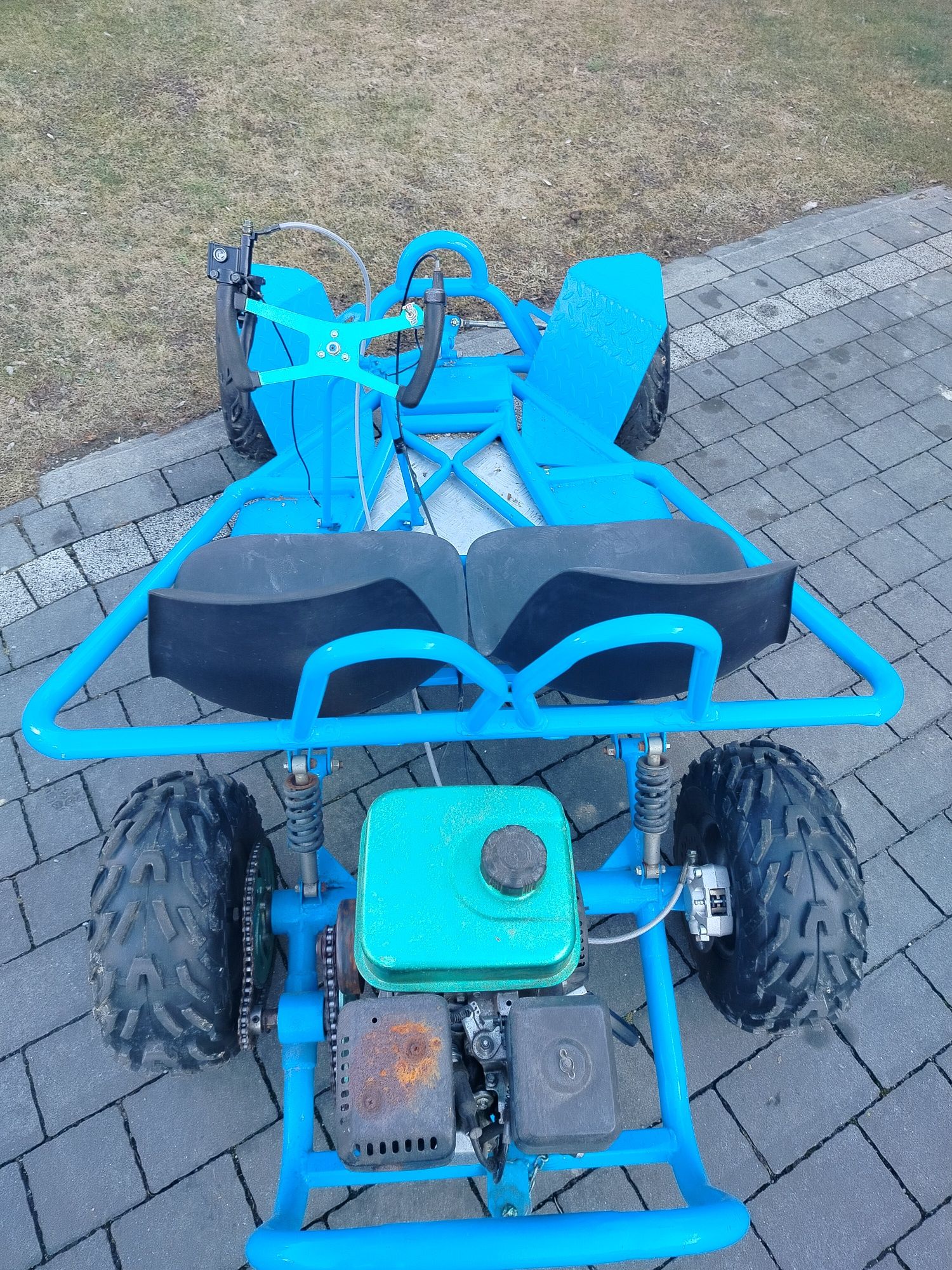 Sprzedam buggy 2 osobowe gokart niebieski  rama wypiaskowana