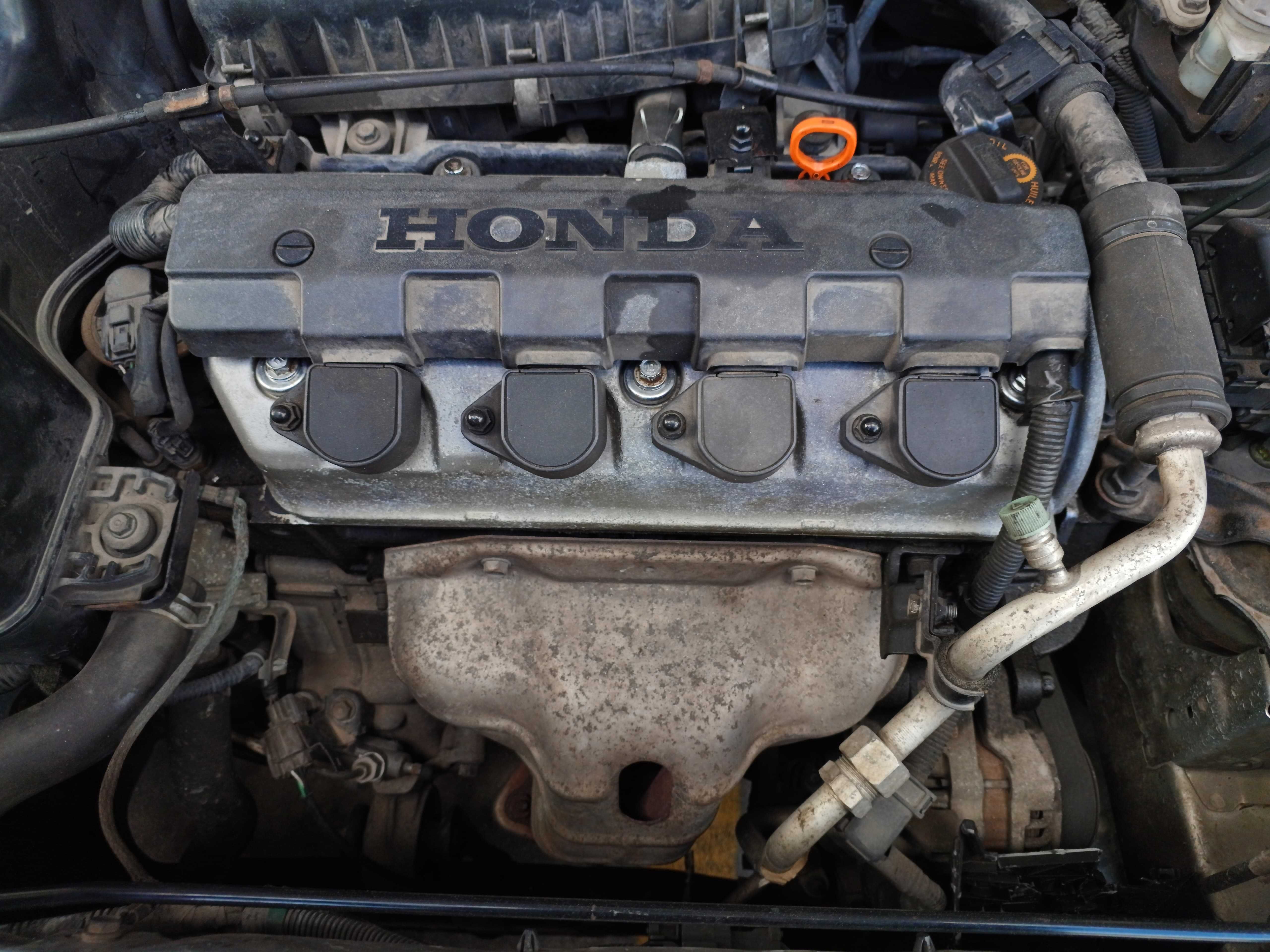 Motor Honda Civic VII Hatchback 1.4iS ano 2004 Gasolina - Ref. D14Z6