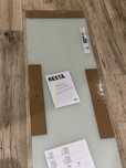 BESTÄ - Vidro branco NOVO 120x40cm - IKEA