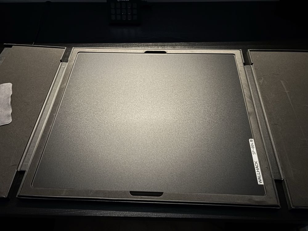 Mousepad de vidro Wallhack Sp-004 preto