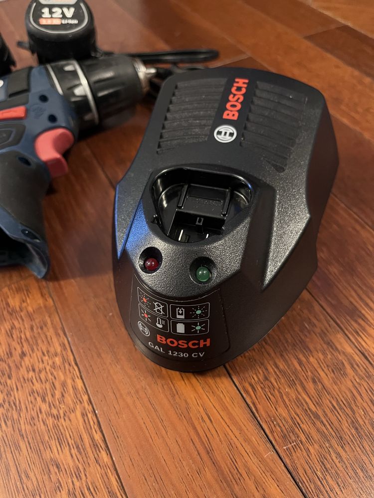 Wkretarka Bosch 12V GSR 12v15  Caly zestaw! Sulejówek