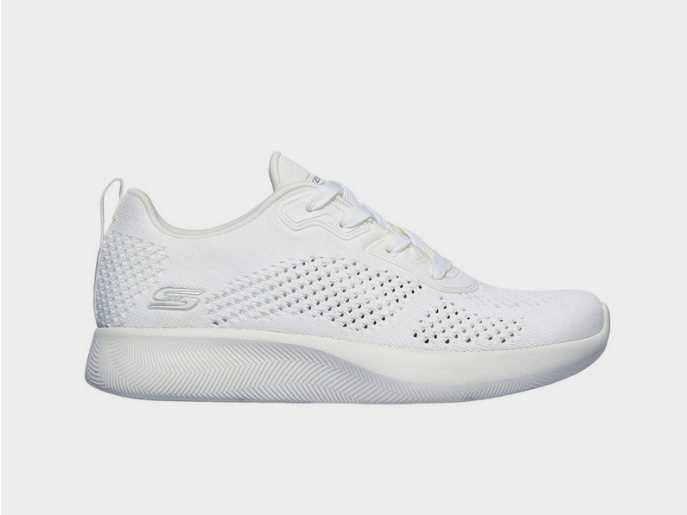 Жіночі кросівки в білому кольорі skechers / спортивні кросівки