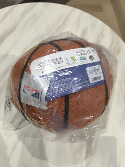 Poduszka NBA piłka do koszykówki Wilson gadżet