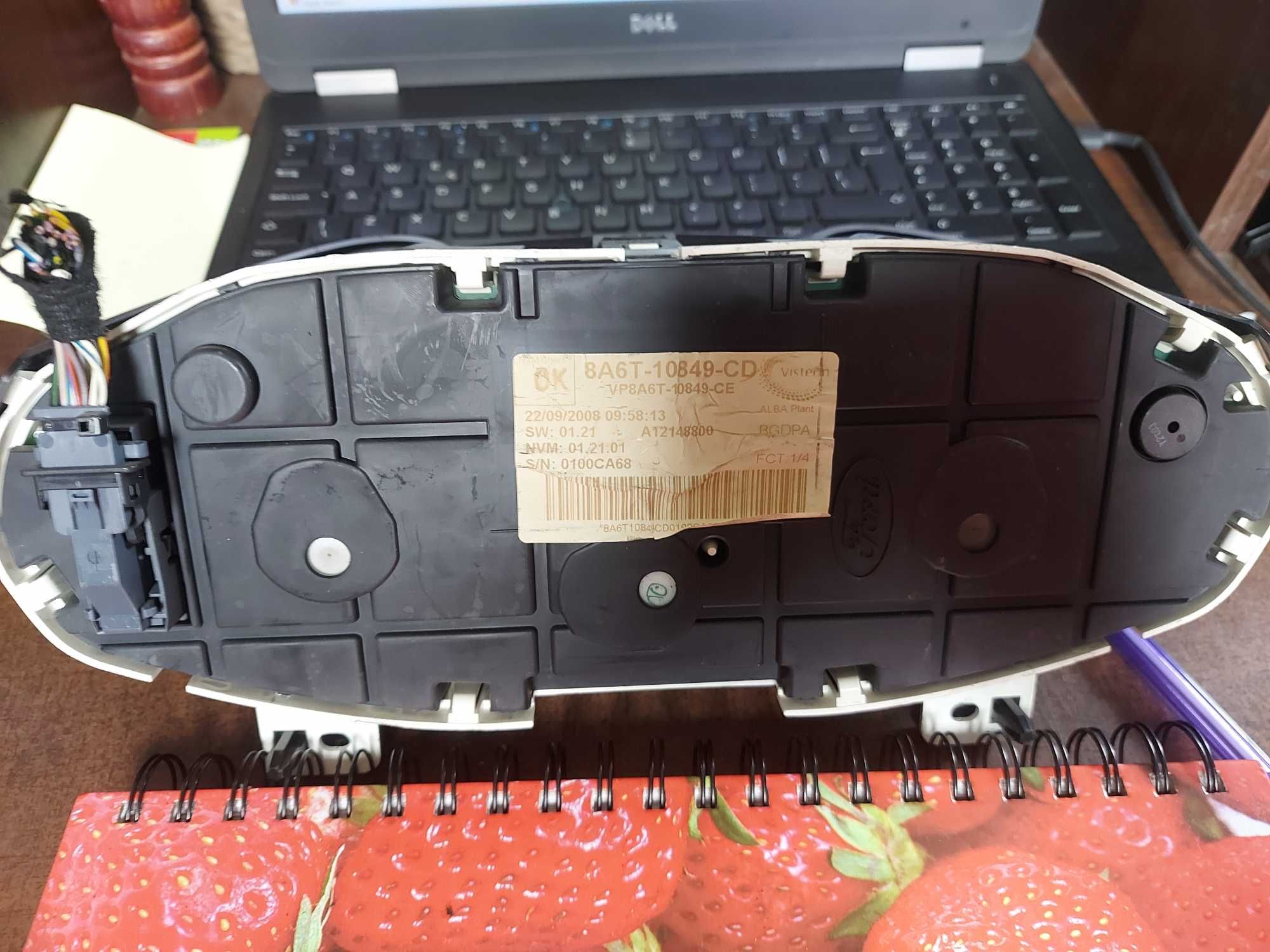 Ford Fiesta MK7 licznik 8A6T-10849-CD FV dostawa