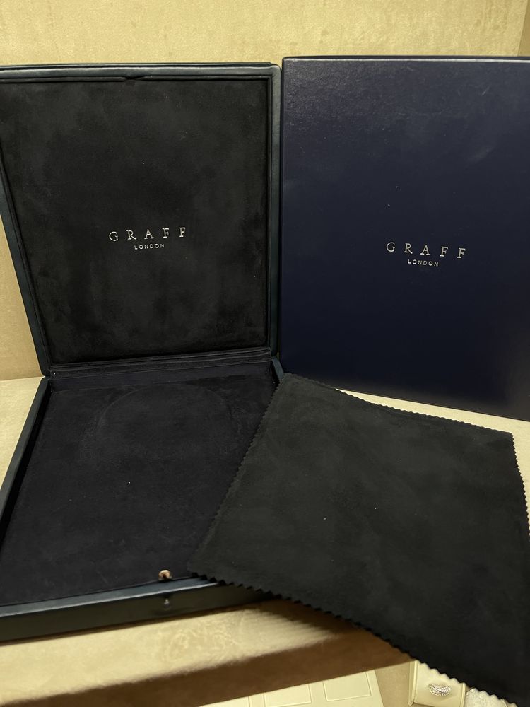 Упаковка Graff, Cartier, Bvlgari оригинал. Ювелирная коробка