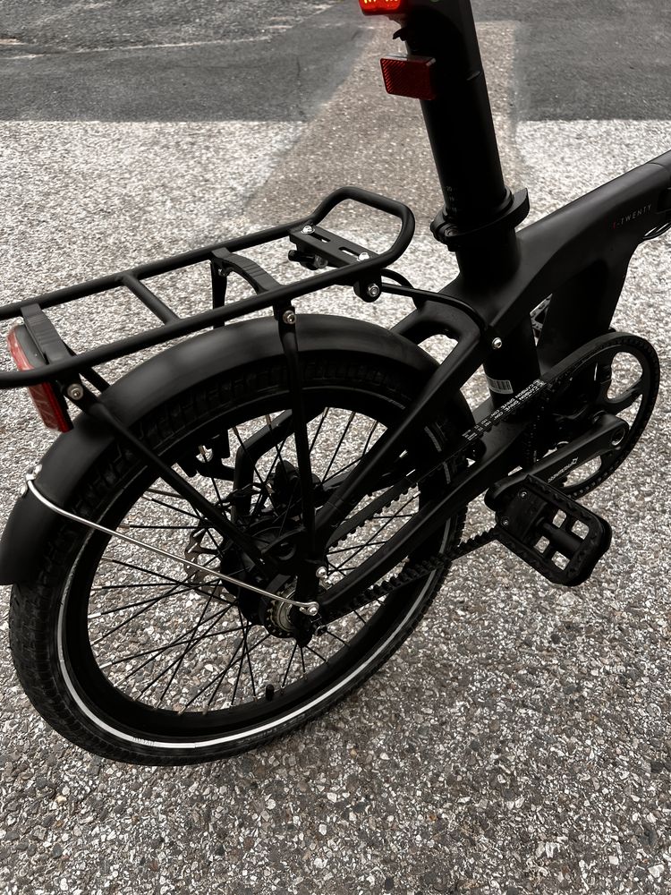 Składany rower elektryczny Teewing T20 karbonowy