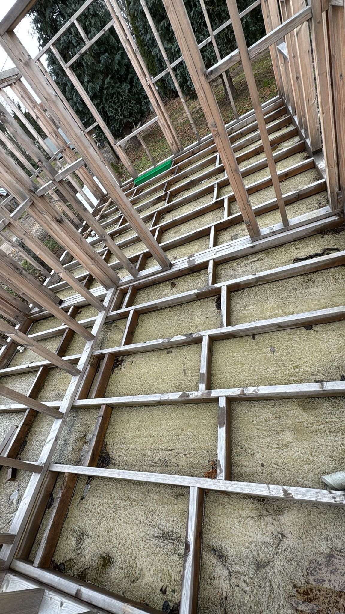 Stelaż domku letniskowego bez dachu 30m2