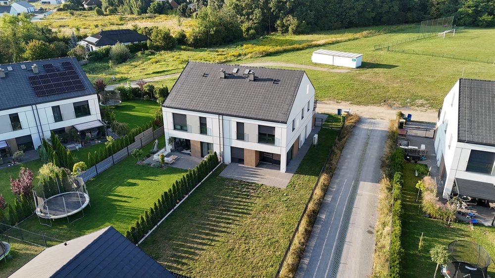 Dom LUX przy lesie OGRÓD cisza spokój zieleń i tylko 7min od MARINO