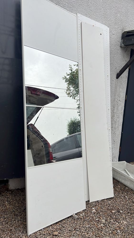 Szafa ikea pax / drzwi przesuwne z lustrem / dostawa gratis !
