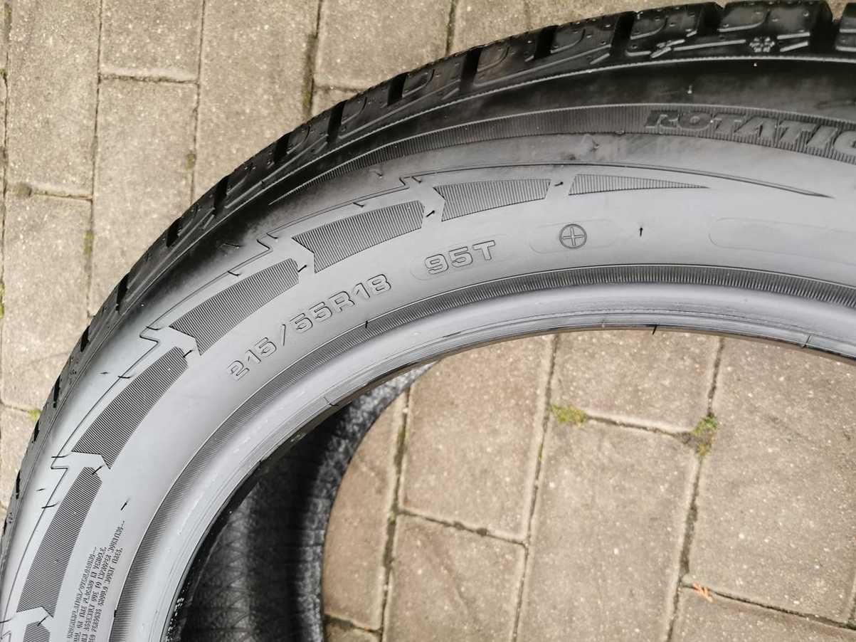 215/55 95T R18 GOODYEAR UGP GEN-1 SUV 8mm 2020r Zimowe Opony 4szt