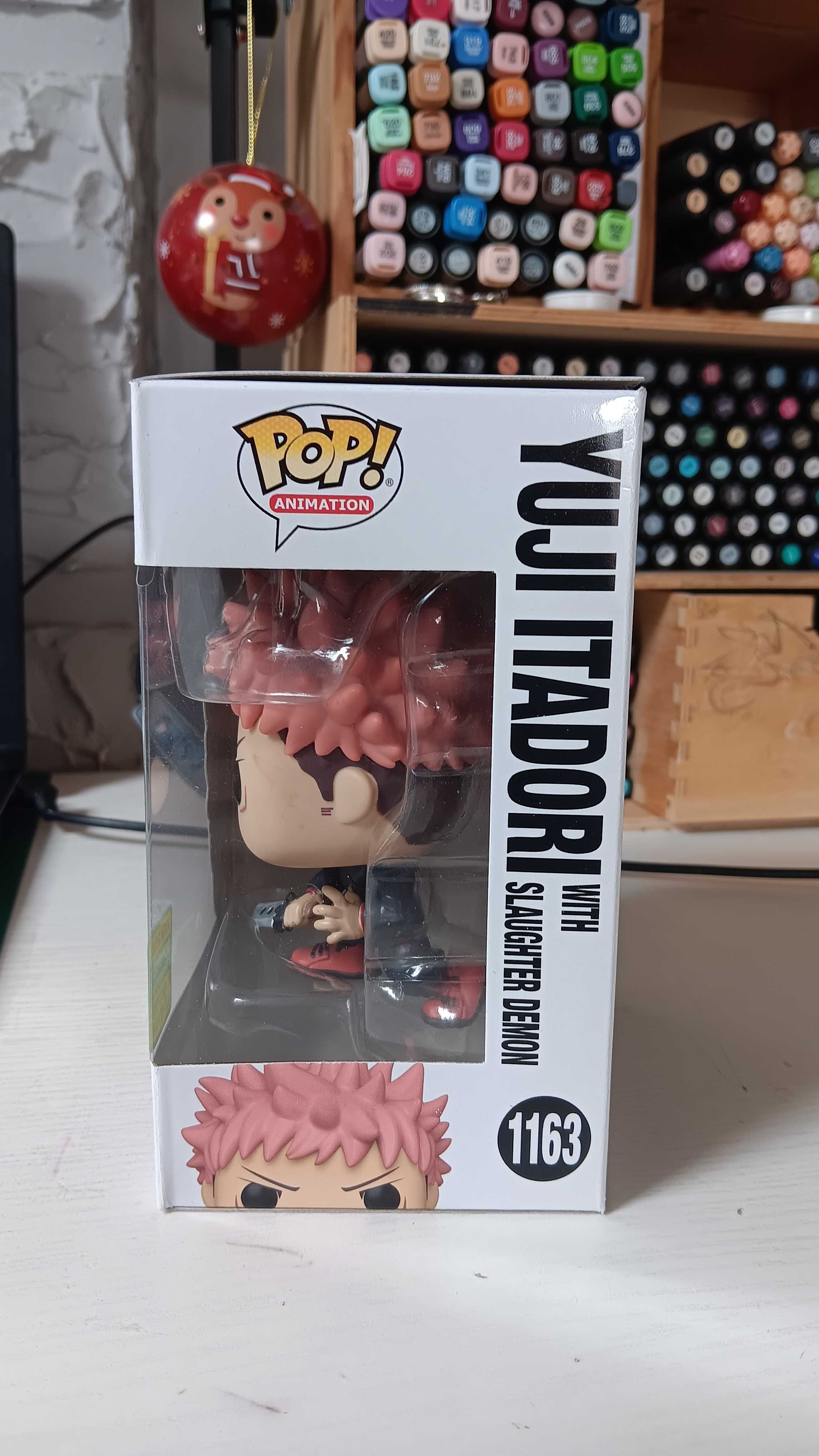 Funko pop yuji itadori with slaughter demon