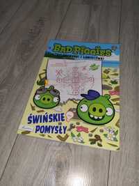 Książka Bad Piggies. Świńskie pomysły. Kolorowanki i łamigłówki