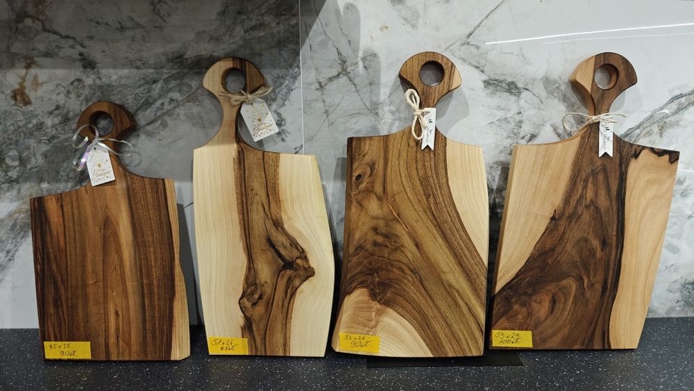 Piękny i praktyczny prezent na Święta –deski do krojenia serwowania