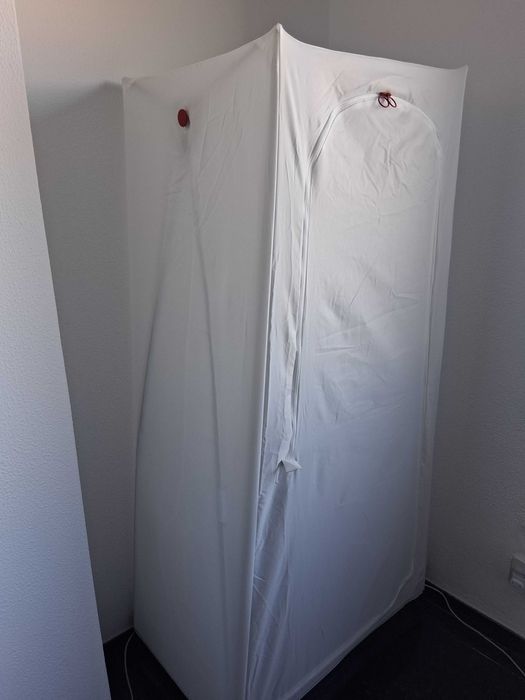 Roupeiro IKEA- VUKU, branco, 74x51x149 cm