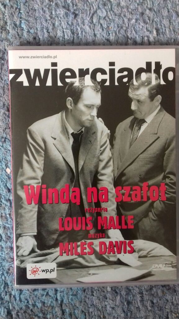 film DVD "Windą na szafot" reż. Louis Malle