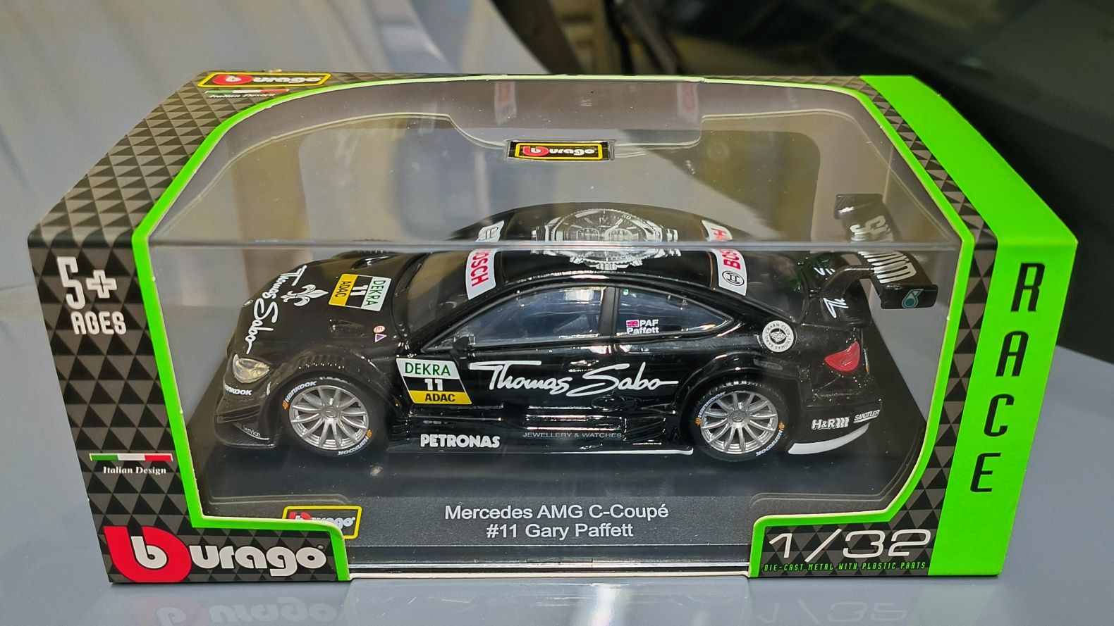 BBURAGO Mercedes Amg C-coupé Gary Paffett 1:32 Burago