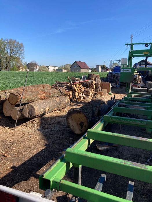 Trak  mobilny , tartak przewozny
