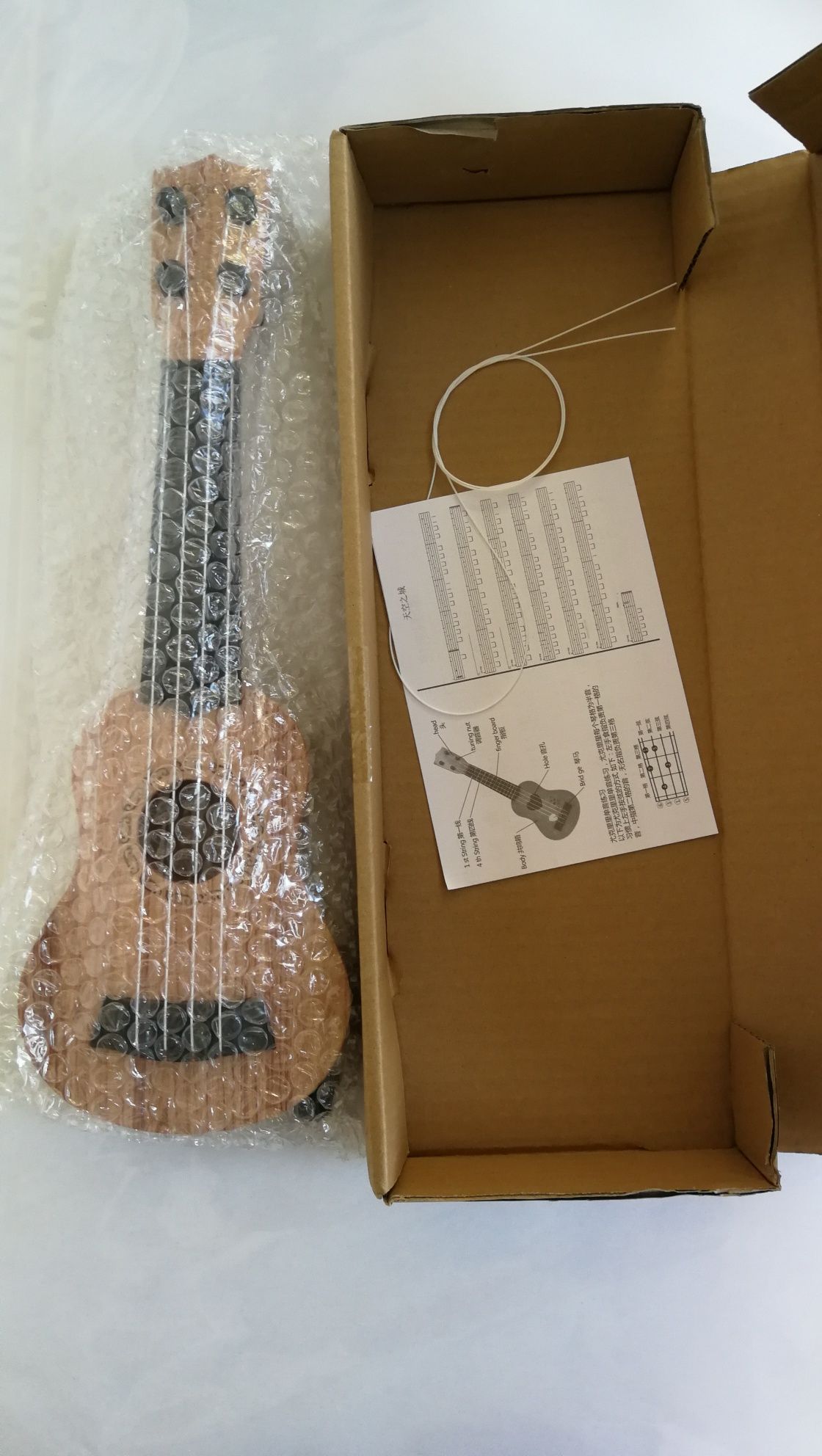 Pudełko z wadą 35cm zabawka dla dzieci do gitary może być używana do g