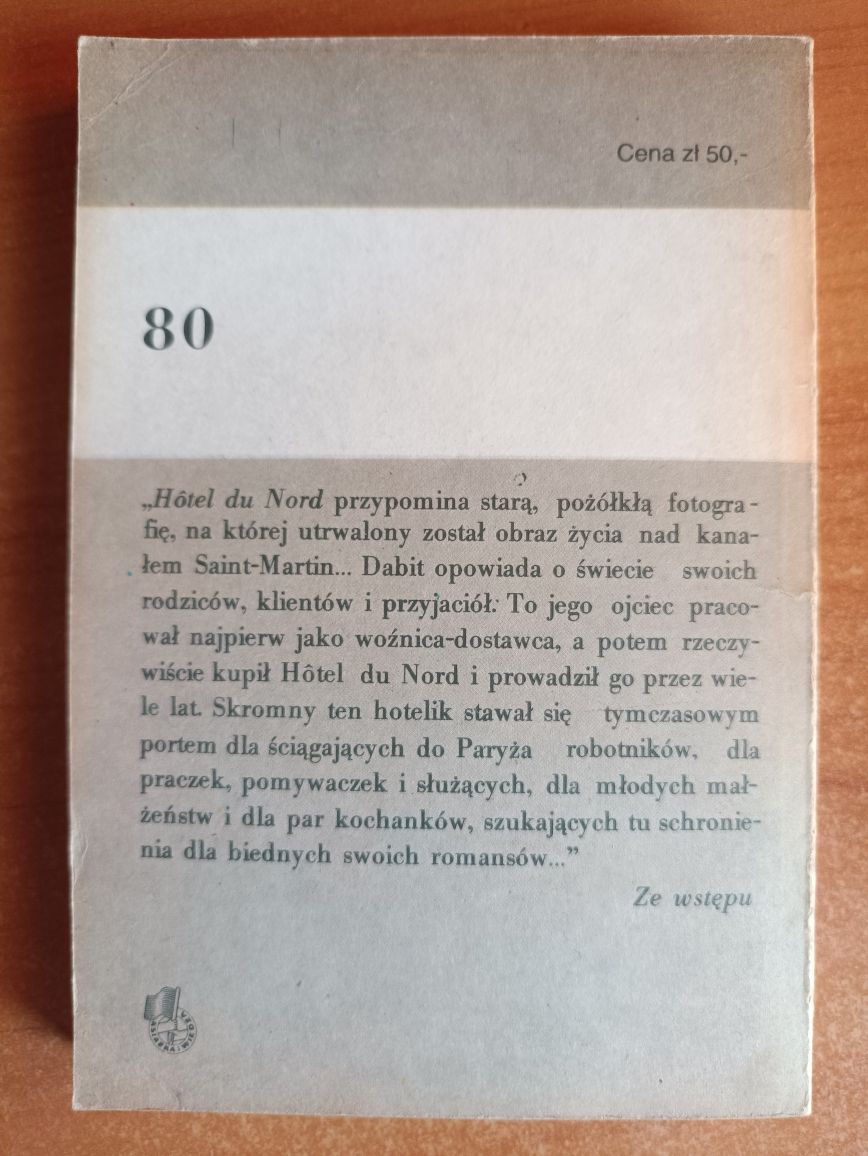 Eugène Dabit "Hôtel Du Nord"