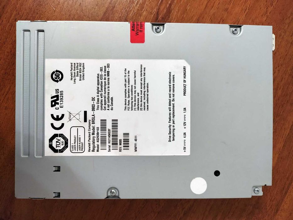 Стрічковий накопичувач HP StorageWorks Ultrium BRSLA-0903DC LTO5 FC HH