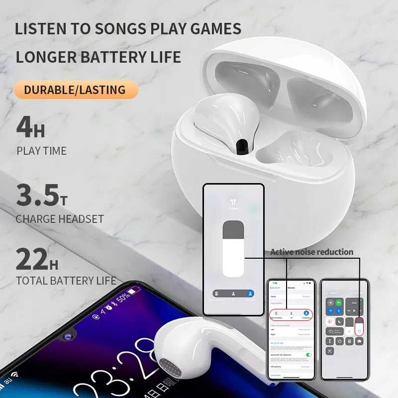 Auriculares Earphones Bluetooth NOVOS!