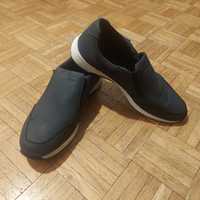 Buty granat mokasyny LIVERGY