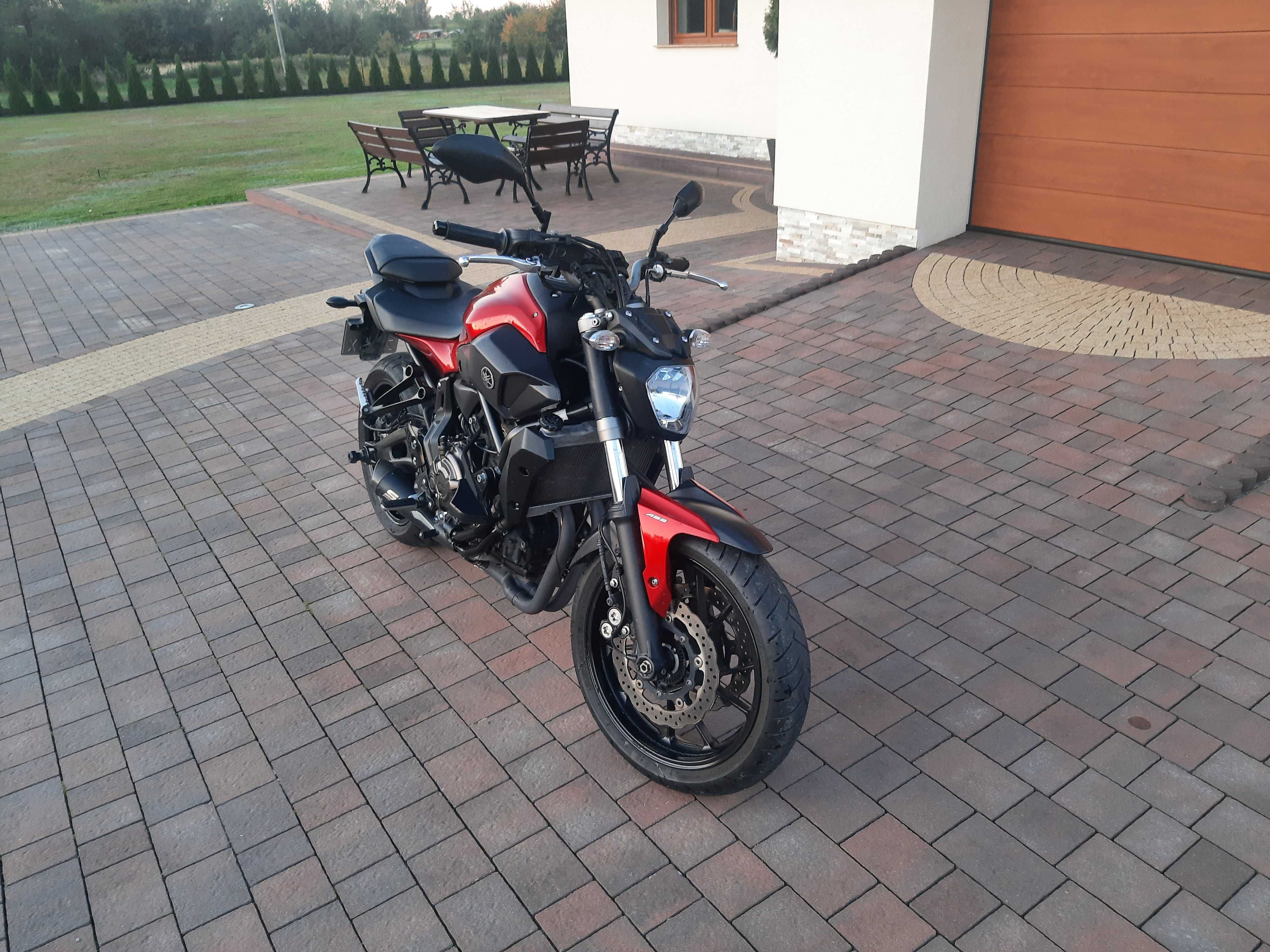 Yamaha Mt 07 2018r