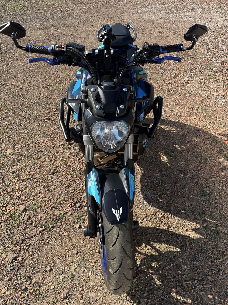 Yamaha Mt07 2017 ABS Kat A2 dużo dodatków,Arrow,okleina custom