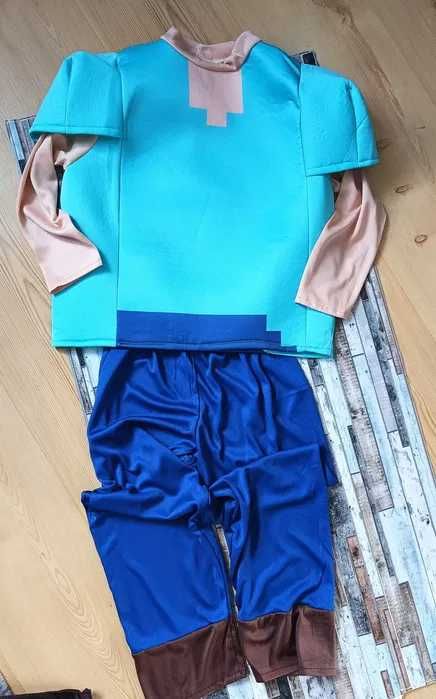 L 128-134 extra przebranie na bal karnawał Minecraft Stiv