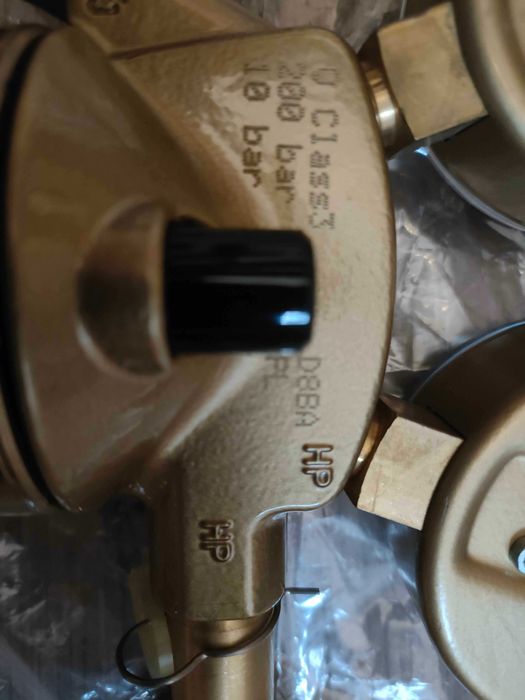 GCE - Reduktor jednostopniowy do butli tlenowej [200 BAR] - RBT 03-10