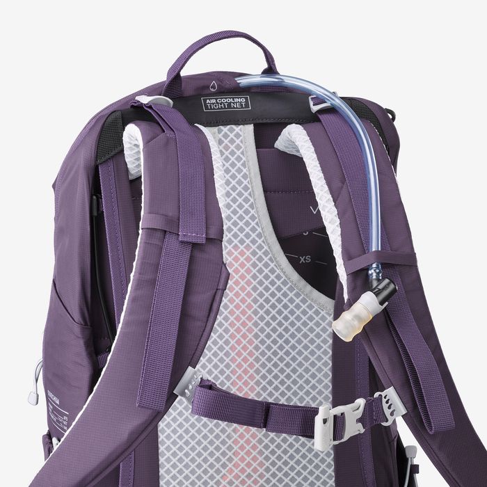 Mochila de caminhada ventilada 25L - MH500 Violeta