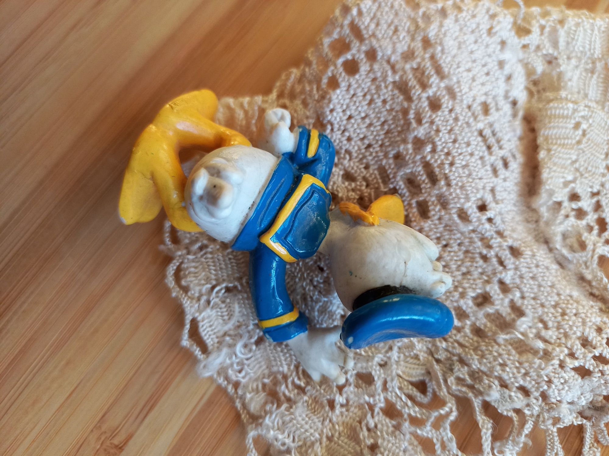 Kaczor Donald bootleg stara figurka pcv prl