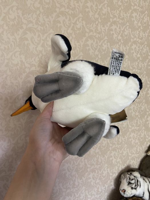 Мягкий  колекционный Пингвин Hansa 45см. Новый с биркой .
