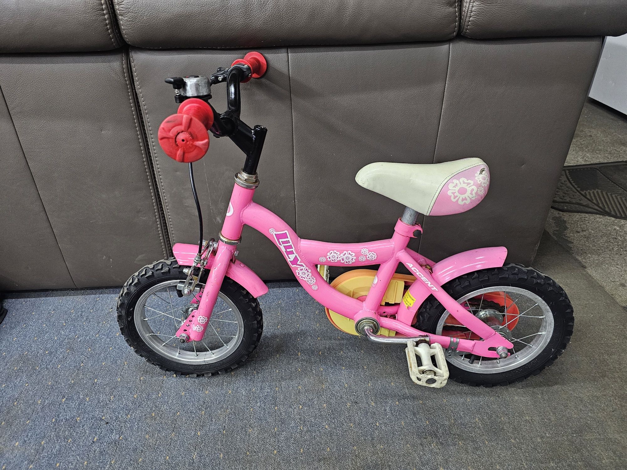 Rowerek dziecięcy różowy